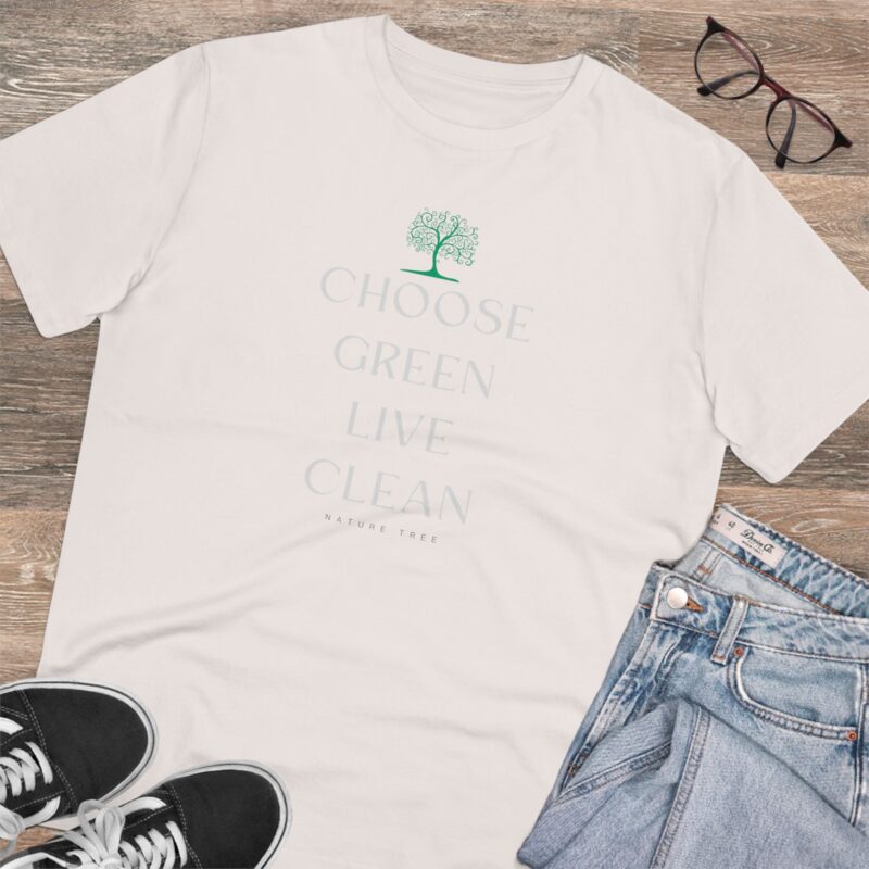 Eco-friendly T-shirt_Choose Green live Clean - Image 5