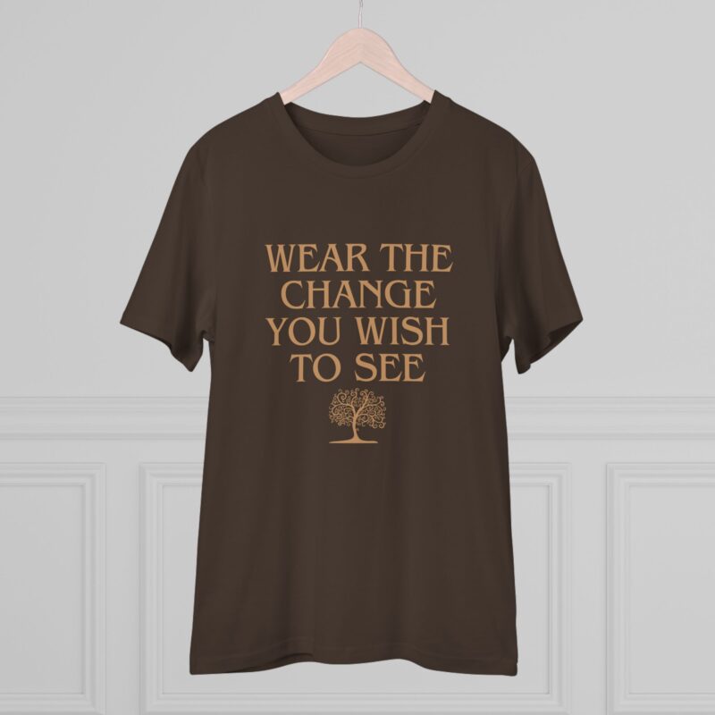 Wear the change you wish to see_Organic T-shirt Unisex - Image 5