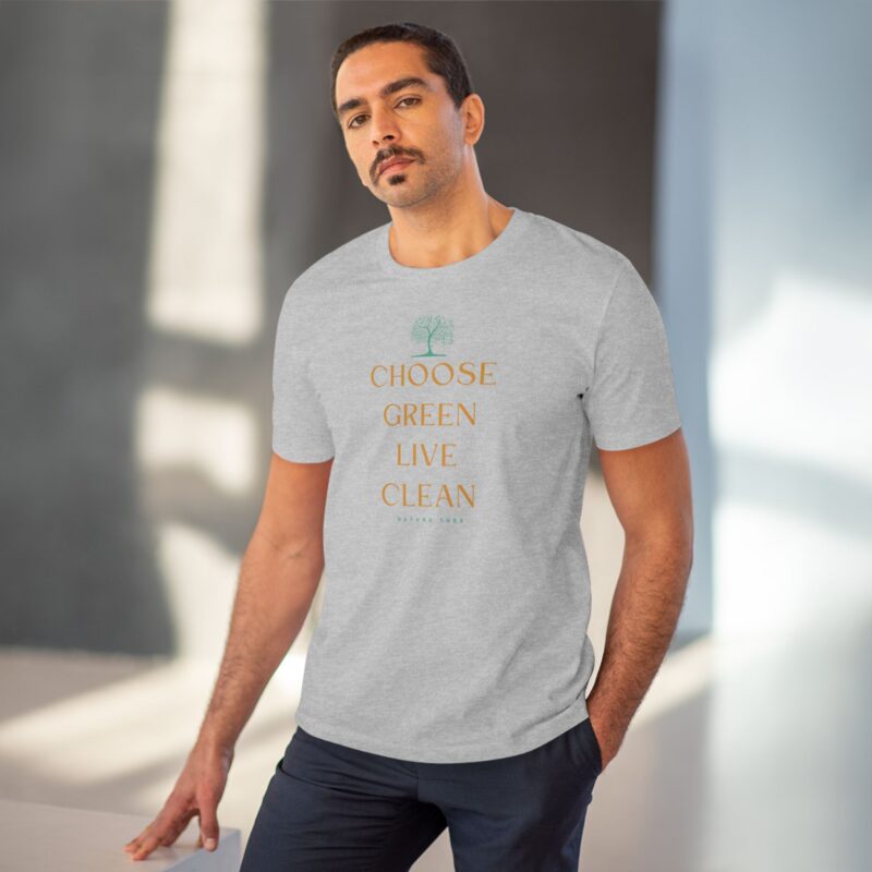 Eco-friendly T-shirt_Choose Green live Clean - Image 3