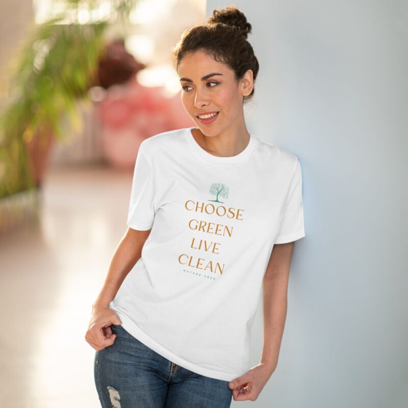 Eco-friendly T-shirt_Choose Green live Clean - Image 2