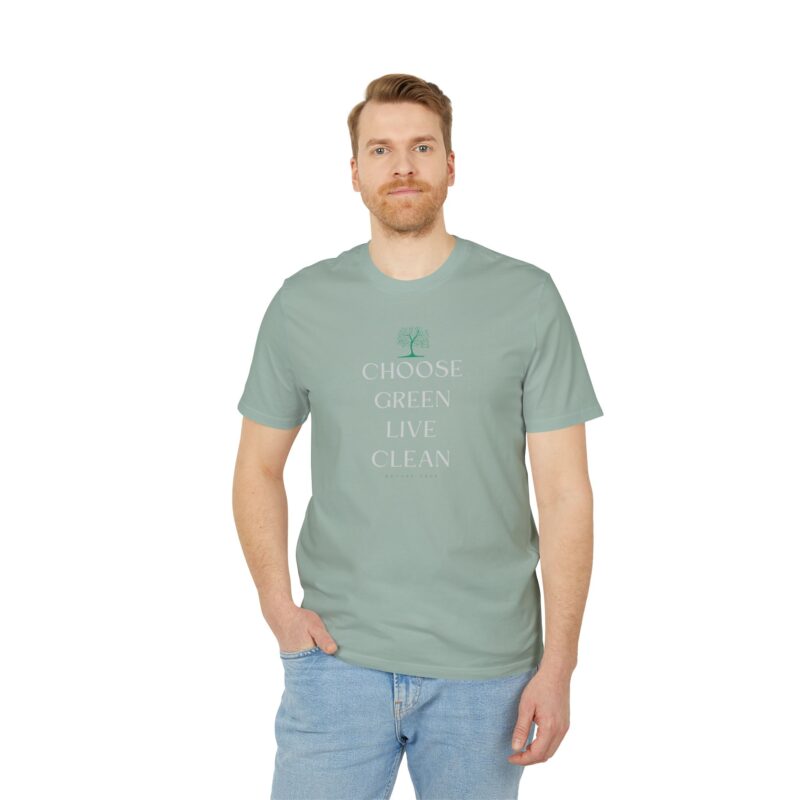 Eco-friendly T-shirt_Choose Green live Clean - Image 7