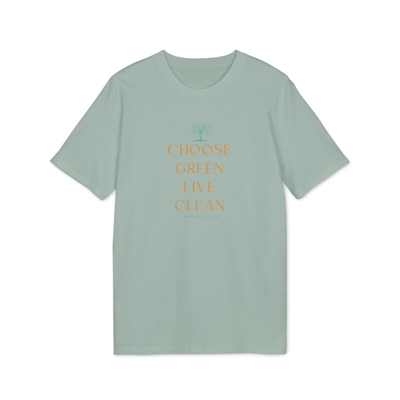 Eco-friendly T-shirt_Choose Green live Clean - Image 8