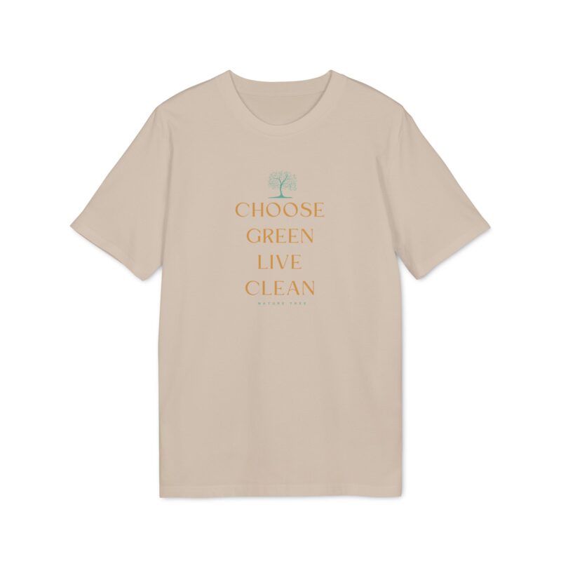 Eco-friendly T-shirt_Choose Green live Clean - Image 9
