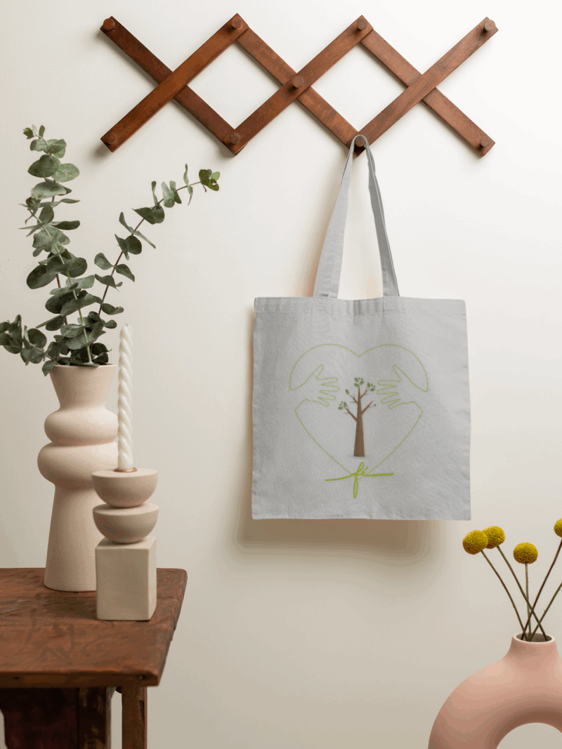 Eco Friendly_Organic Cotton Shopping Bag
