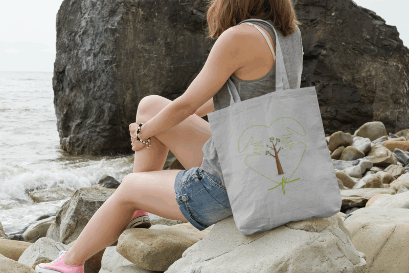 Eco Friendly_Organic Cotton Shopping Bag - Image 3