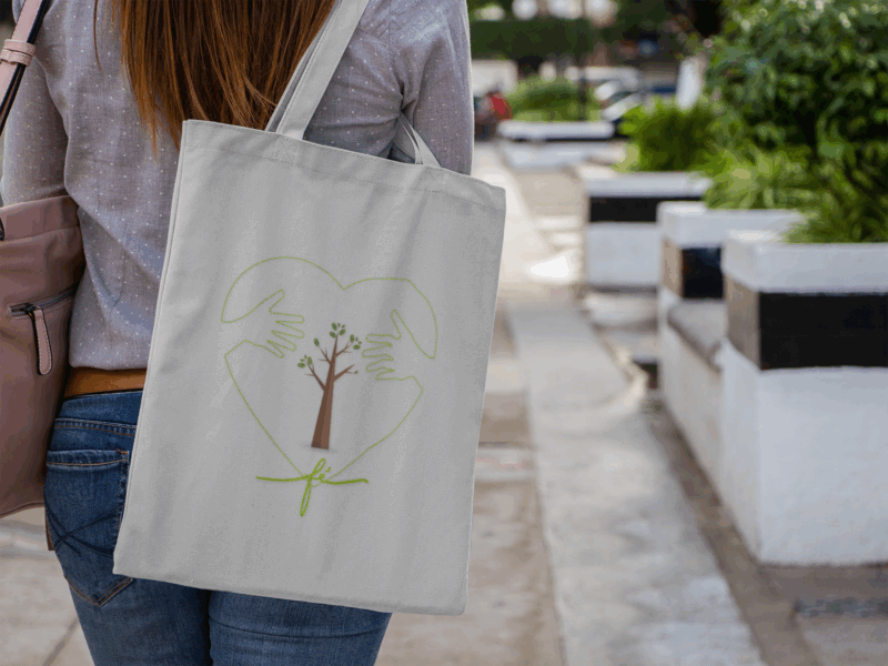 Eco Friendly_Organic Cotton Shopping Bag - Image 4